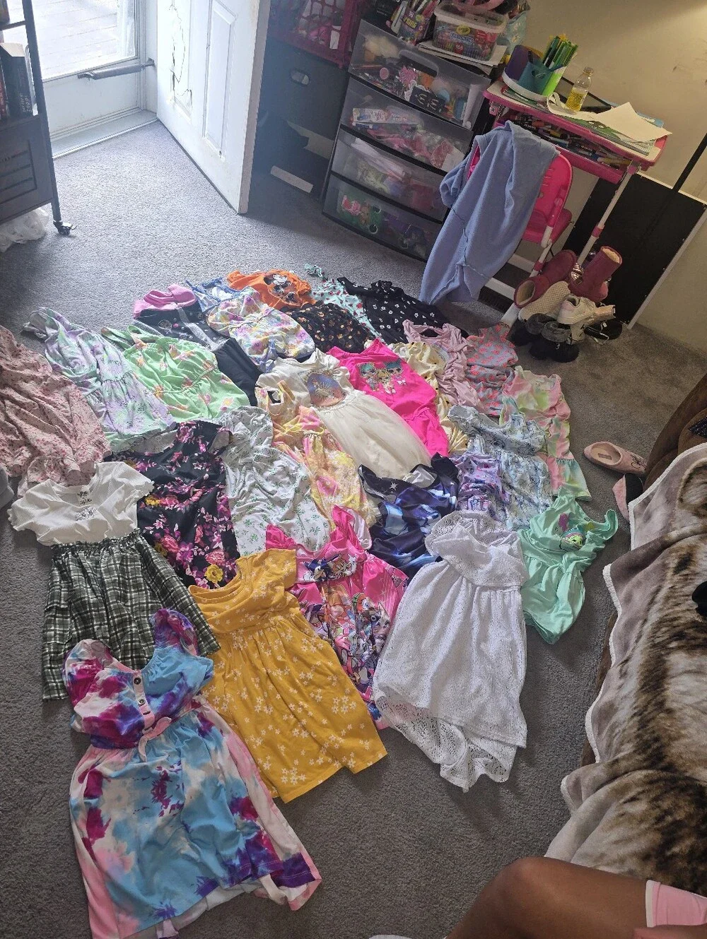 GIRLS DRESS/ ROMPER BUNDLE SIZES 7-10